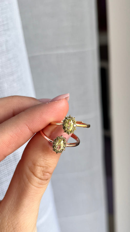 Anello mini Kate Peridot