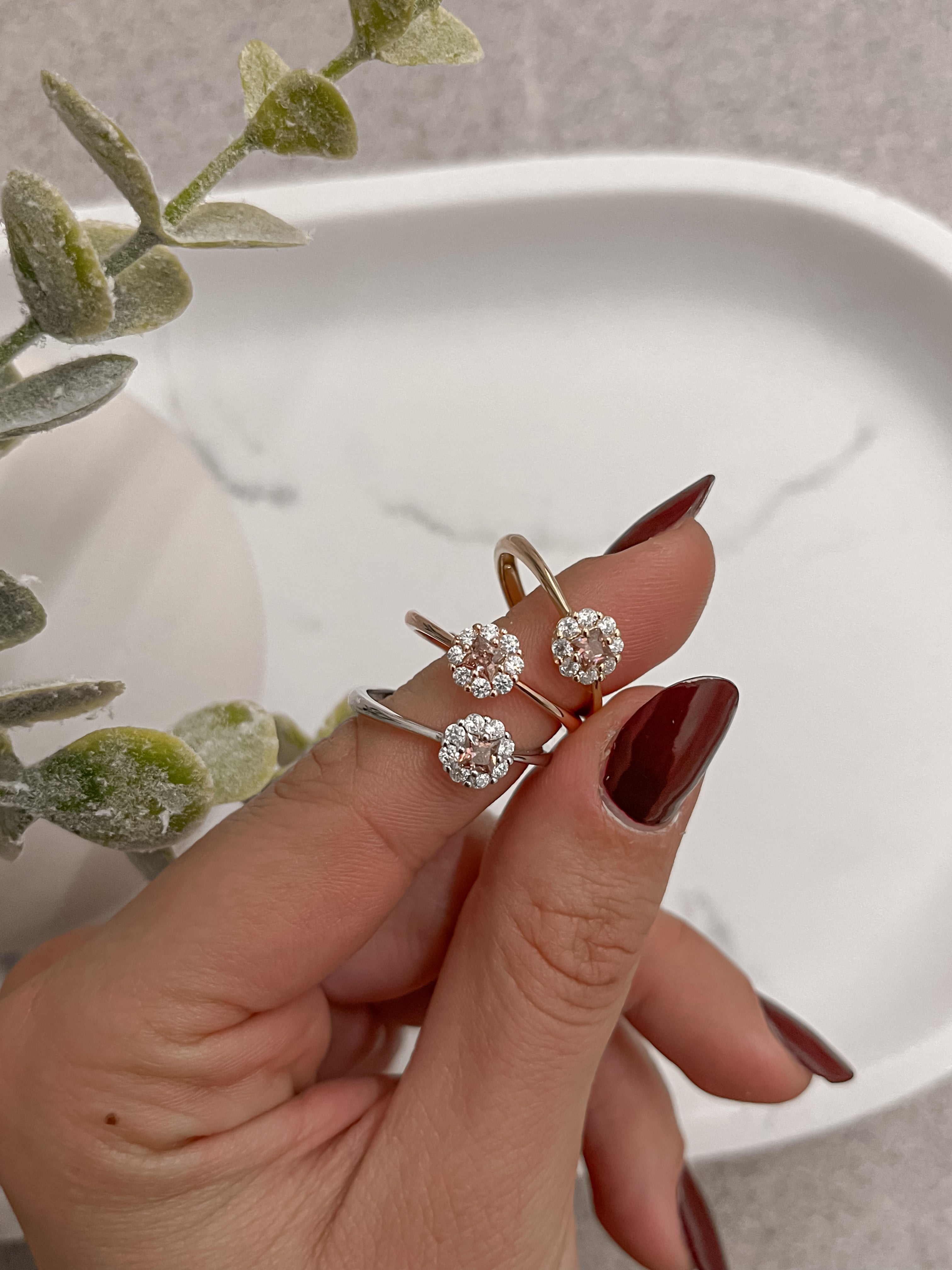 Anello mini Kate Rodolite