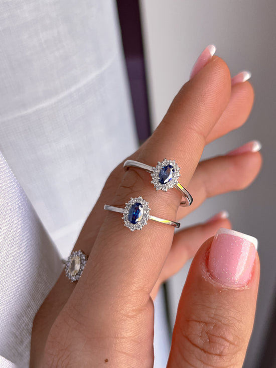 Anello mini Kate tanzanite