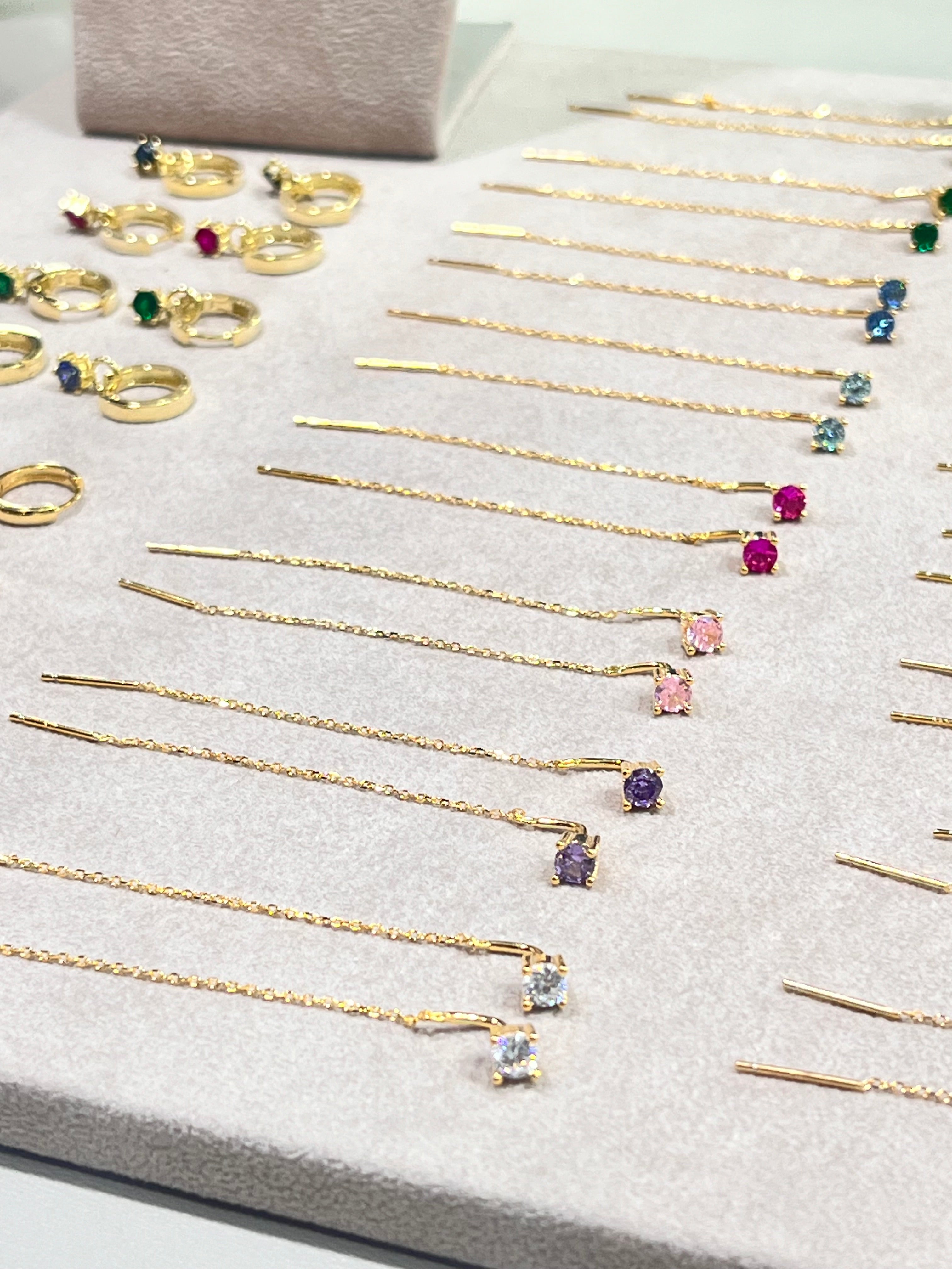 Orecchini saliscendi classici