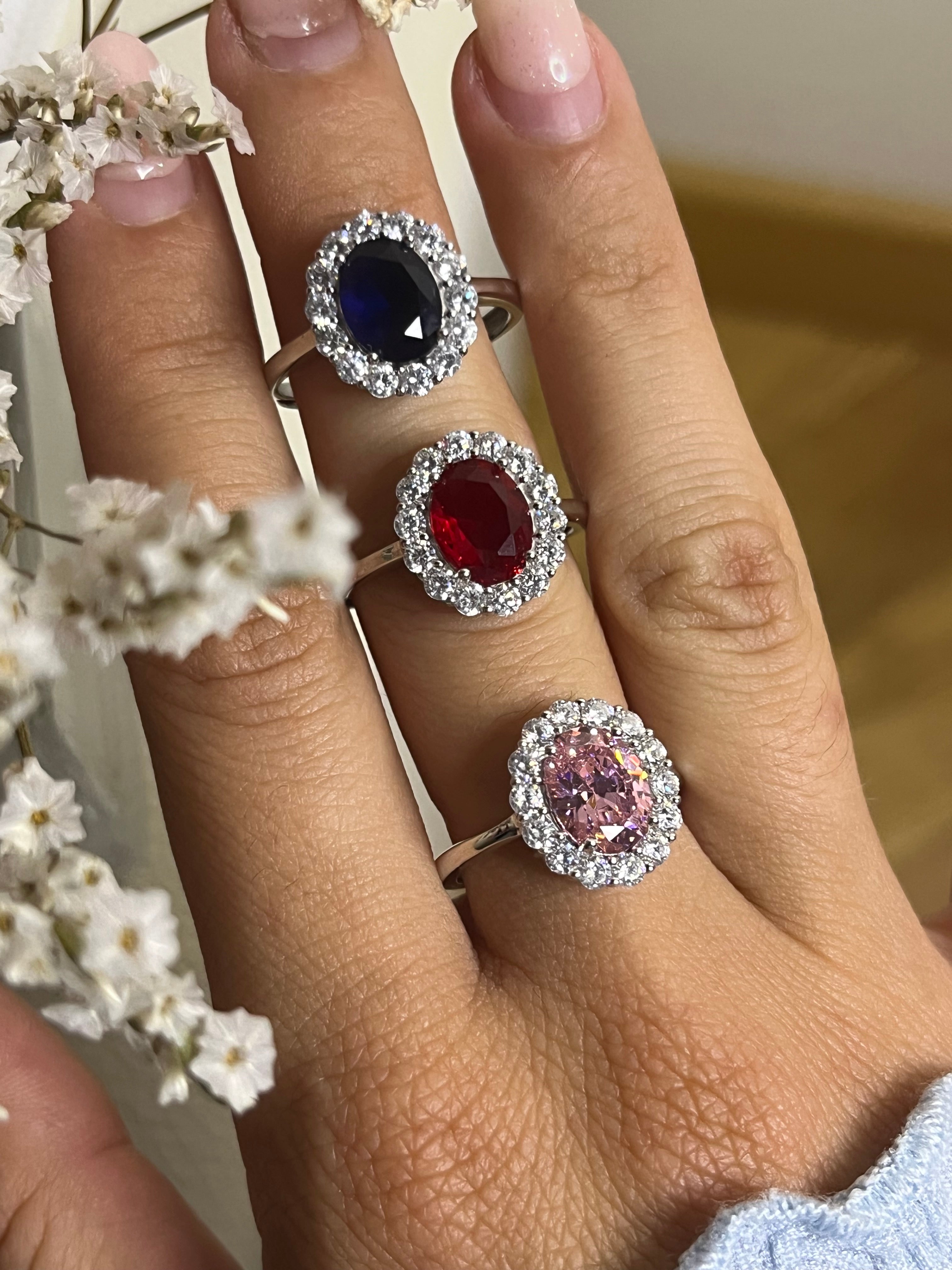 Anello Kate colorato