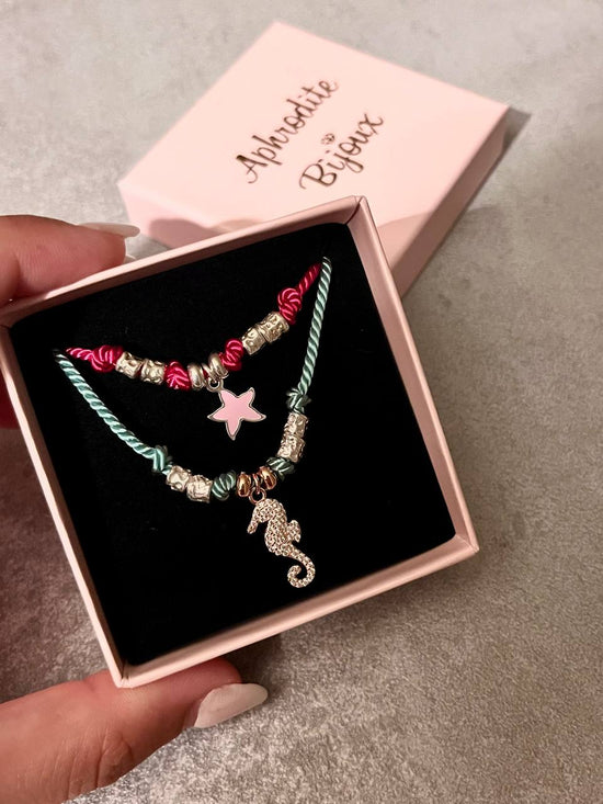 Collana cordino 1 charm