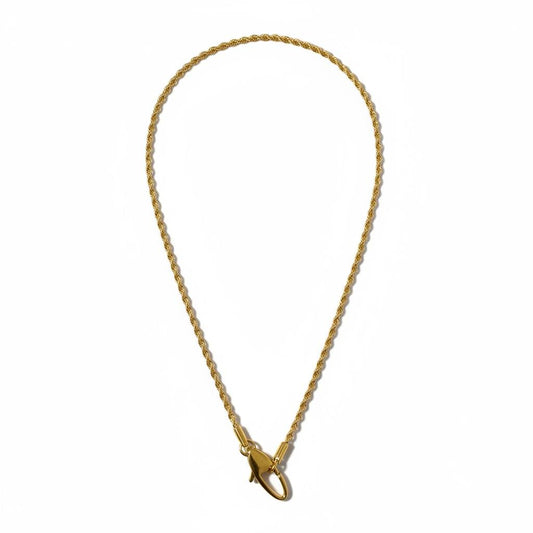 Collana Snake intreccio e chiusura