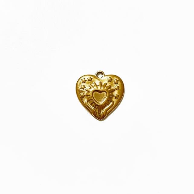 Charm cuore sacro