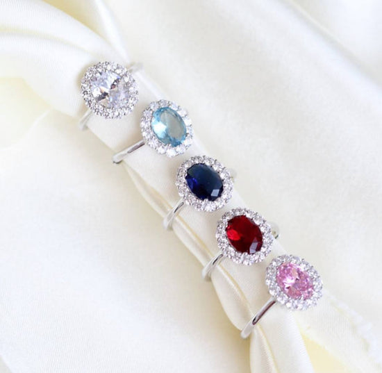 Anello Kate colorato