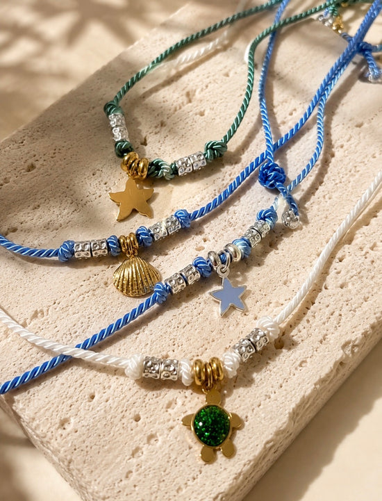 Collana cordino 1 charm