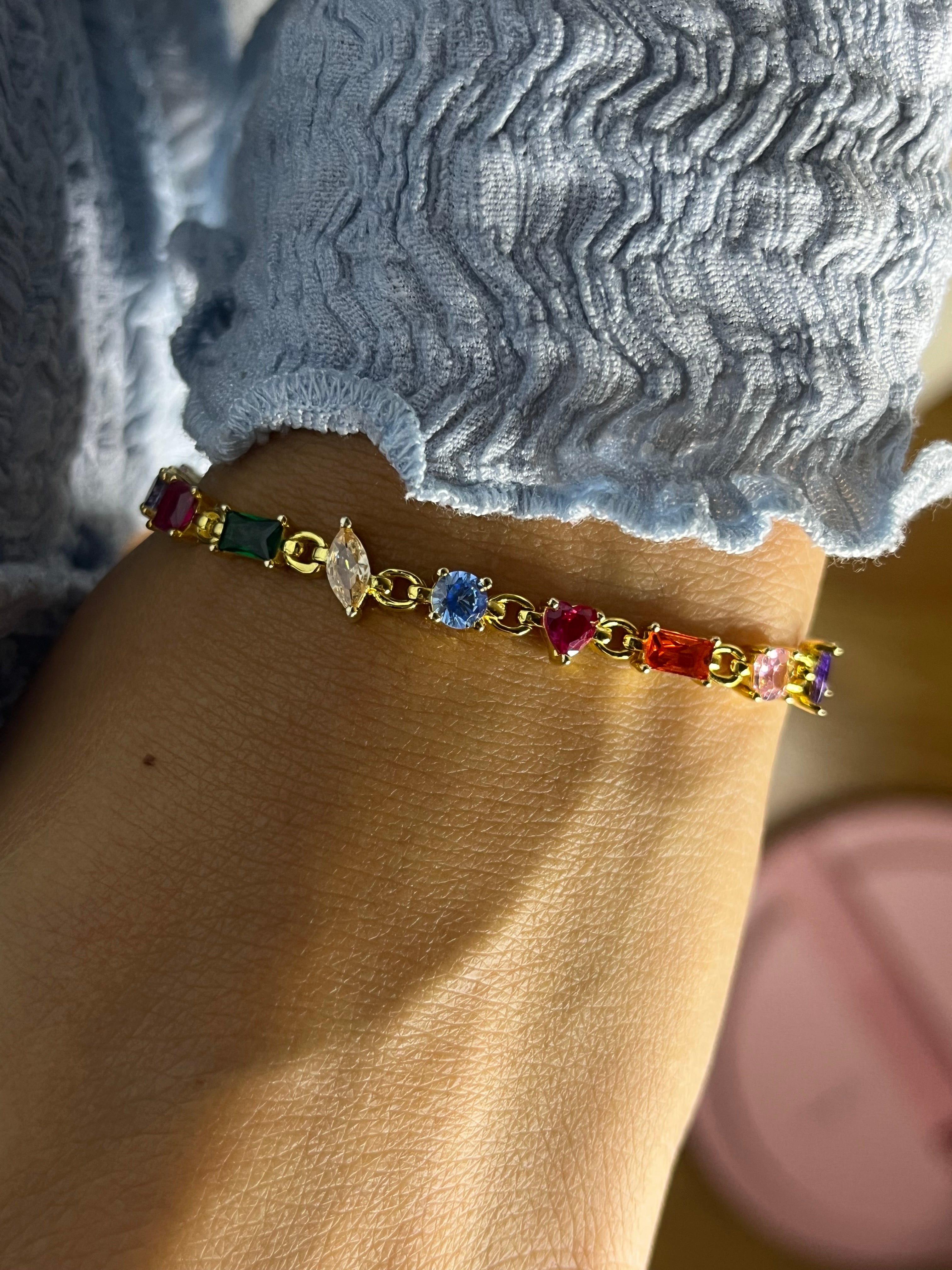 Bracciale Tennis Colorful