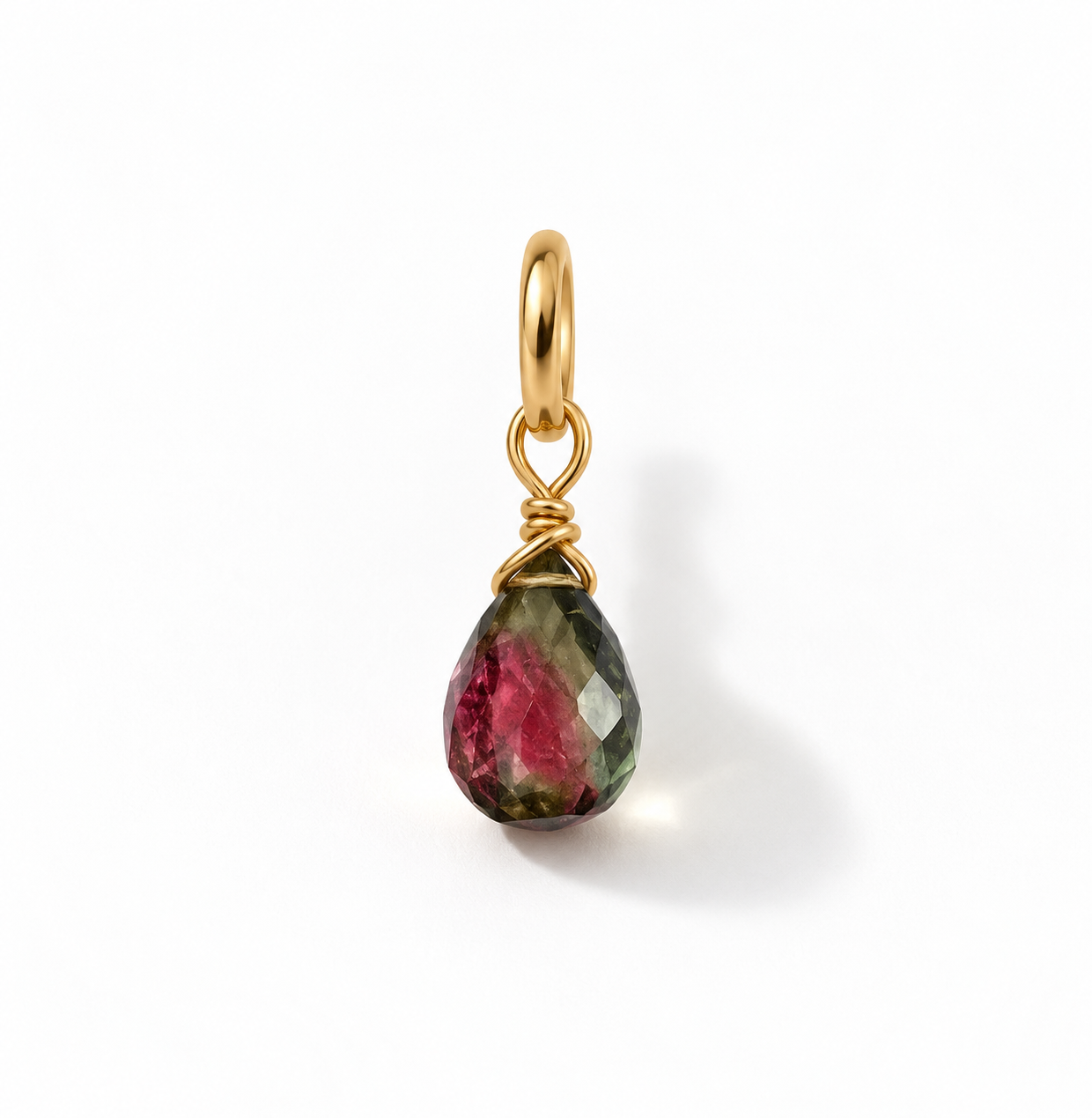 Charm goccia di Tormalina