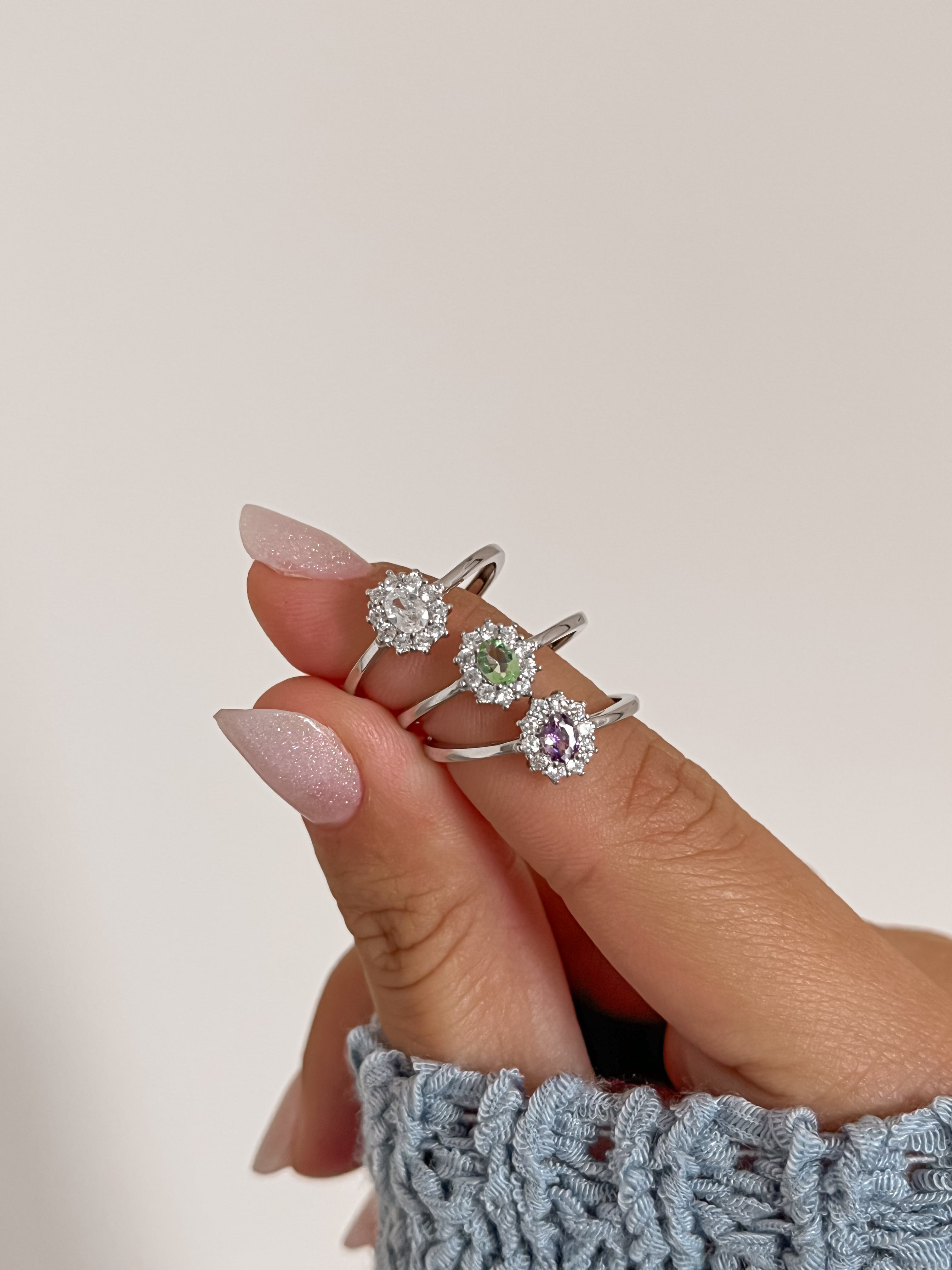 Anello mini Kate colorato