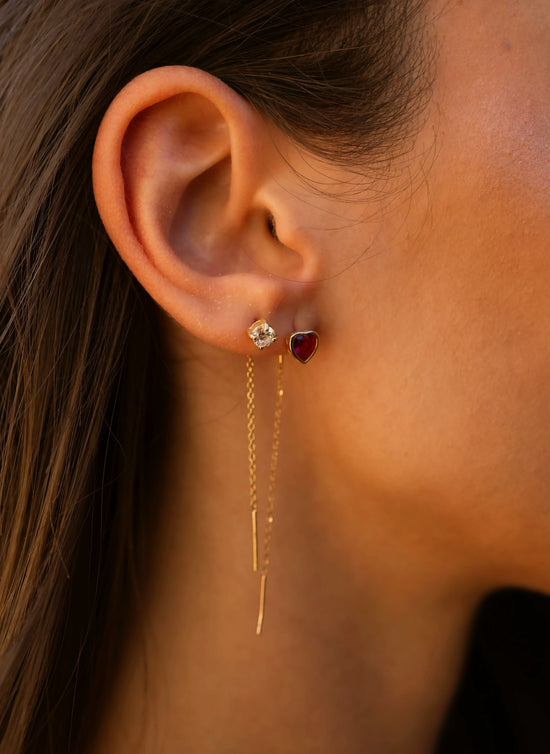 Orecchini saliscendi classici