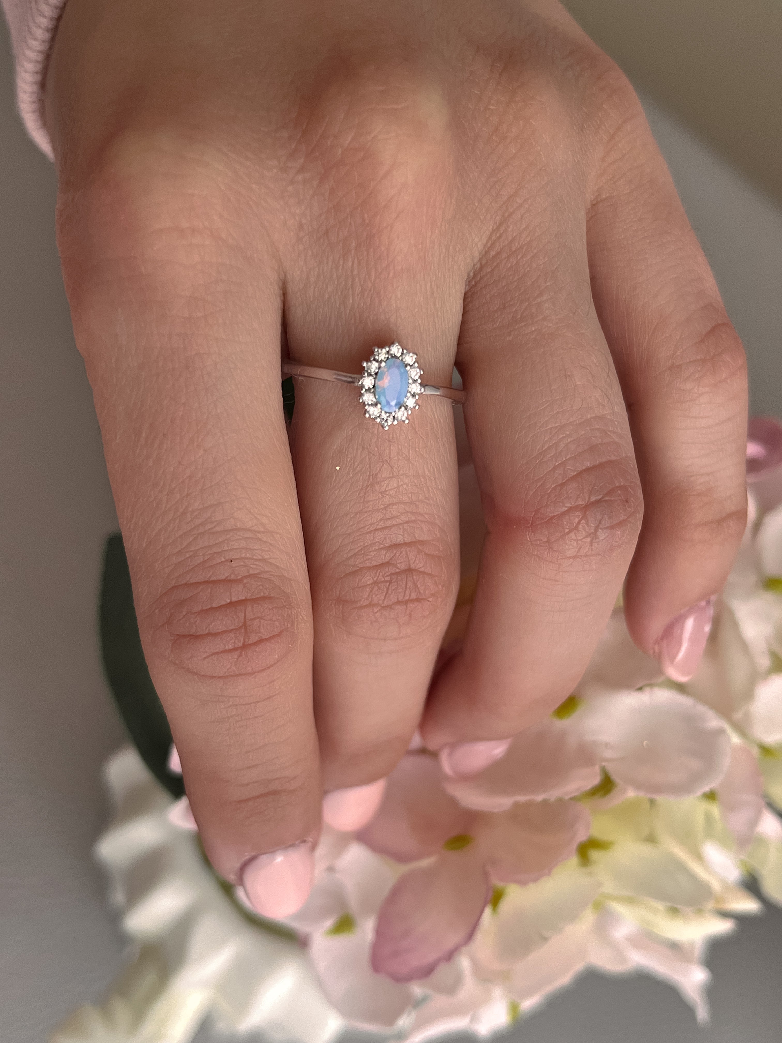 Anello mini Kate opale