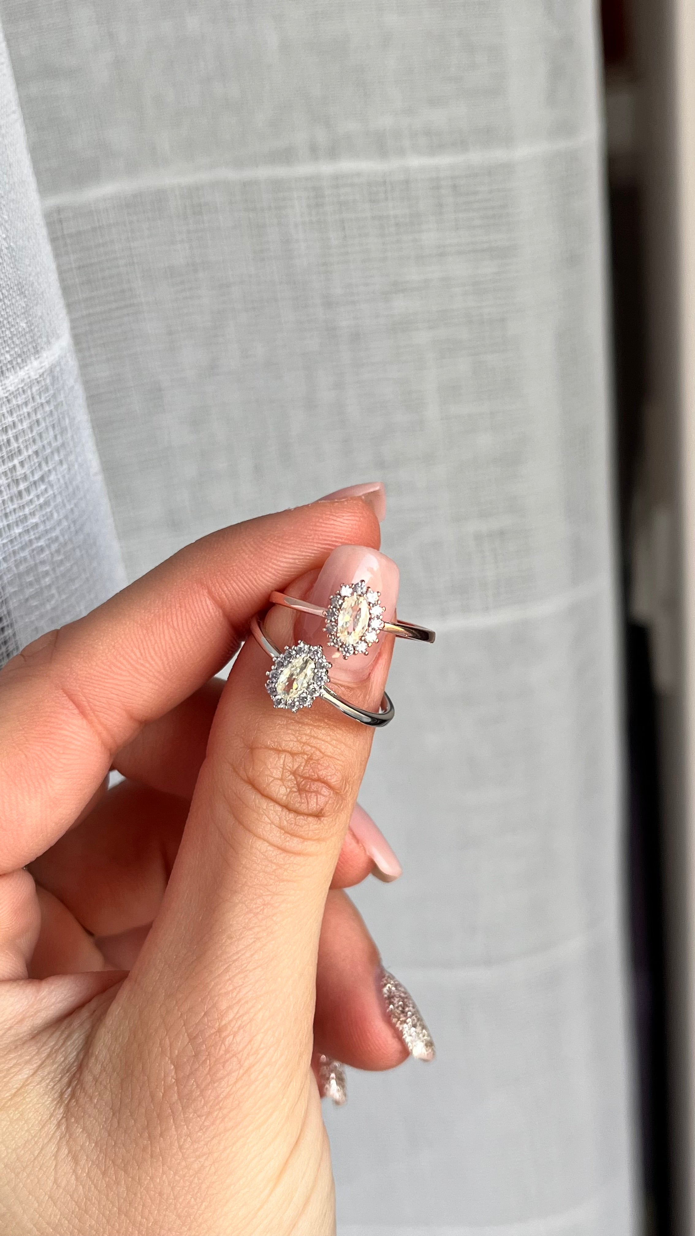 Anello mini Kate Lavanda e Lemon