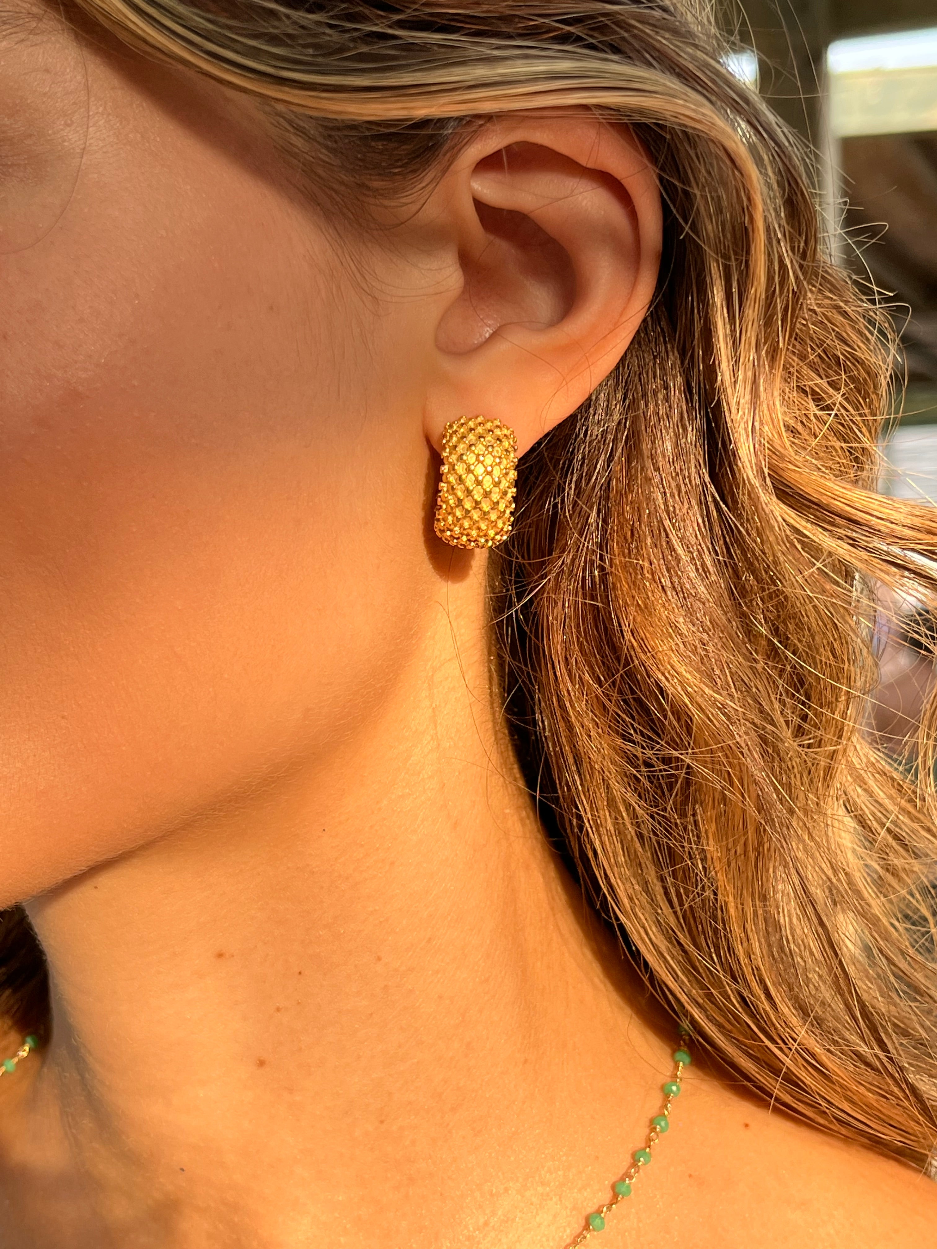 Orecchini BOMB pitonati