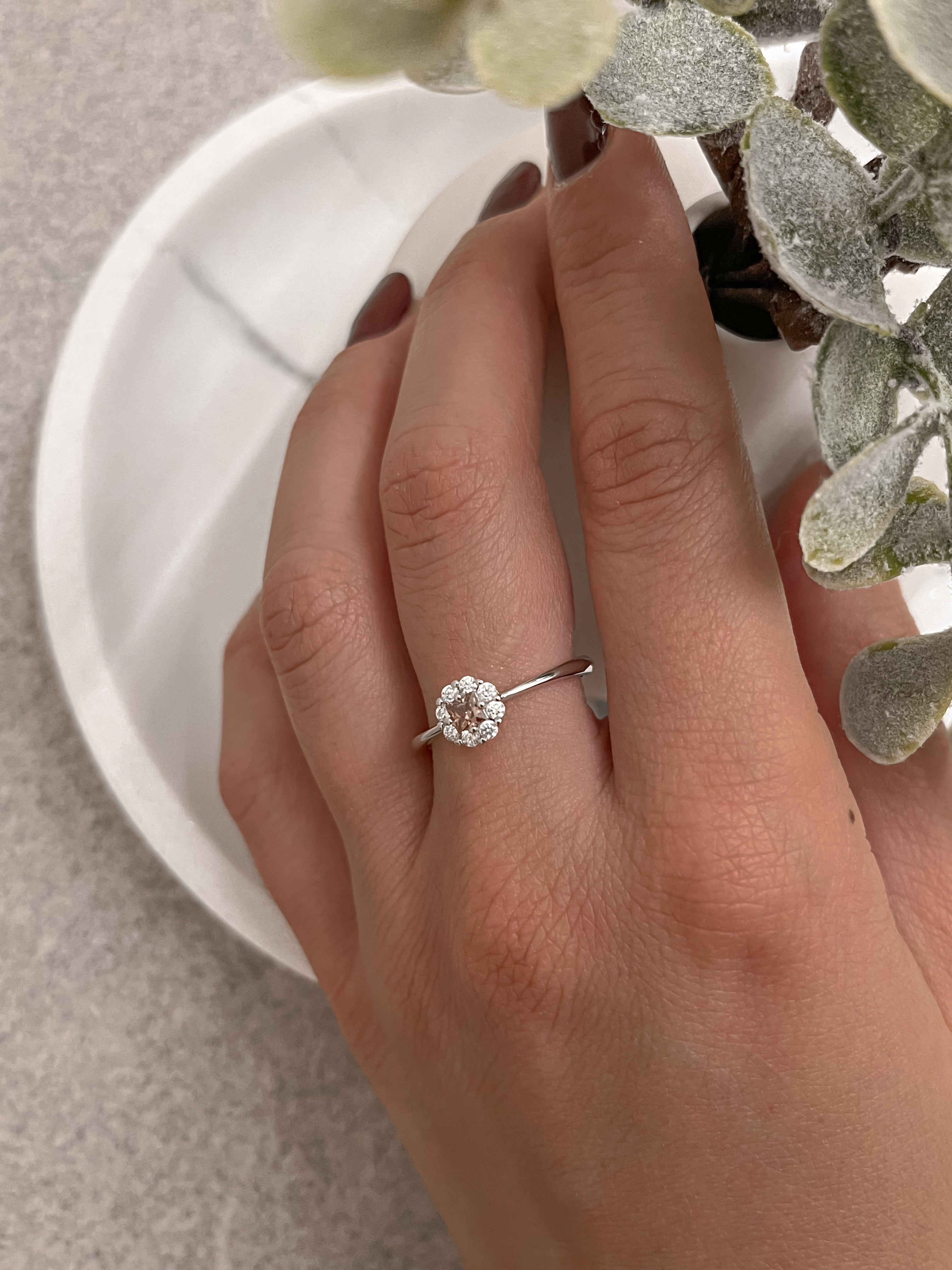 Anello mini Kate Rodolite