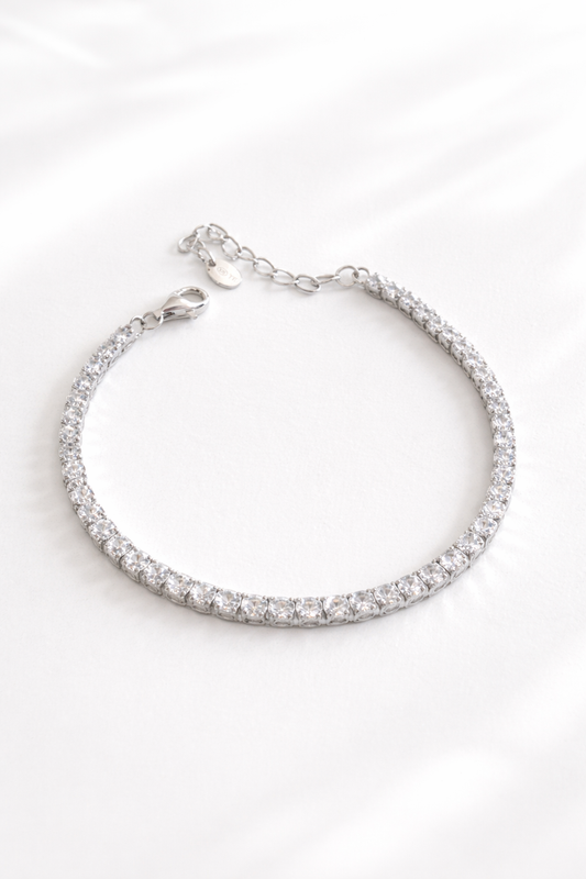 Bracciale Tennis Bianco
