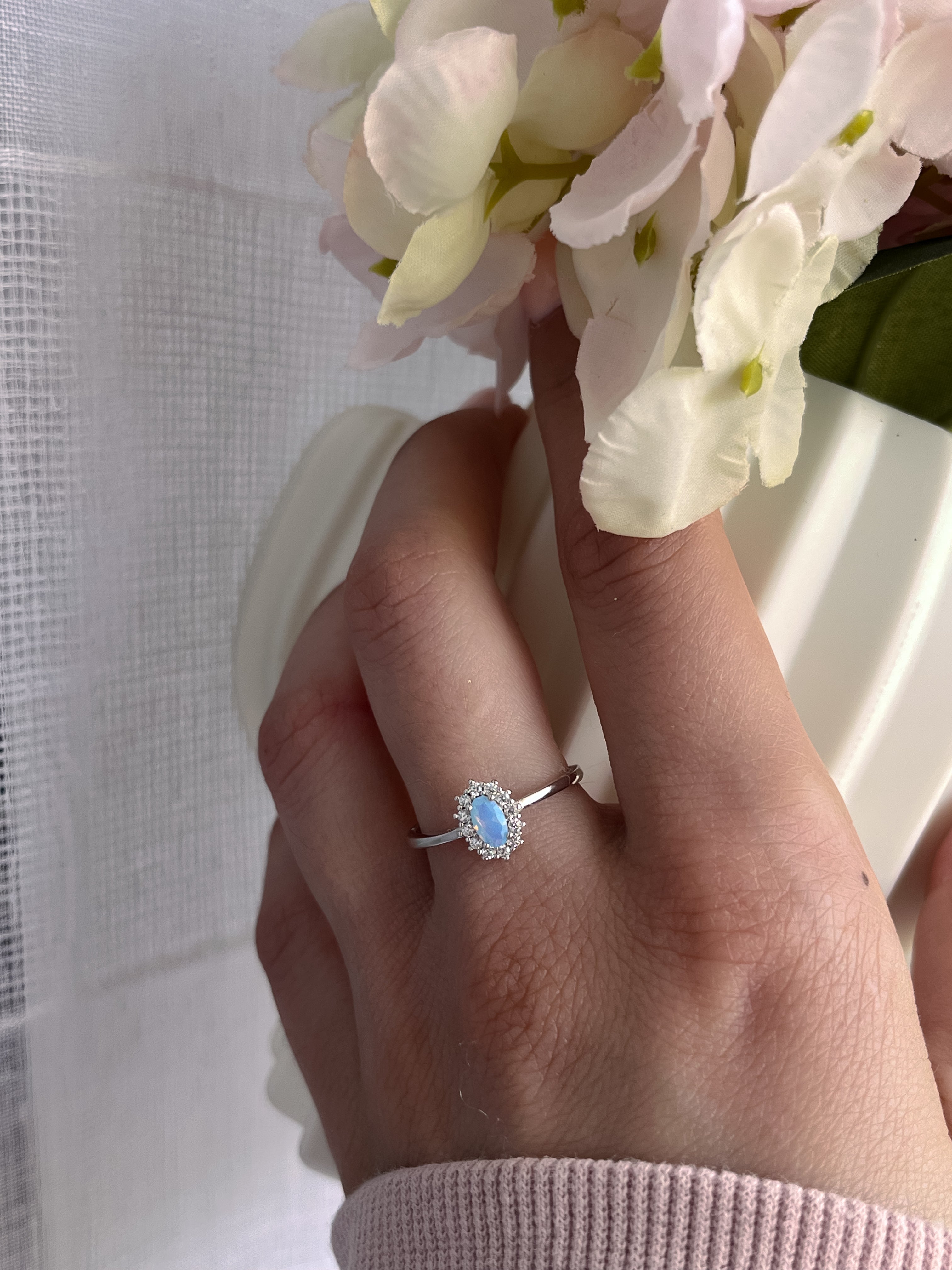 Anello mini Kate opale