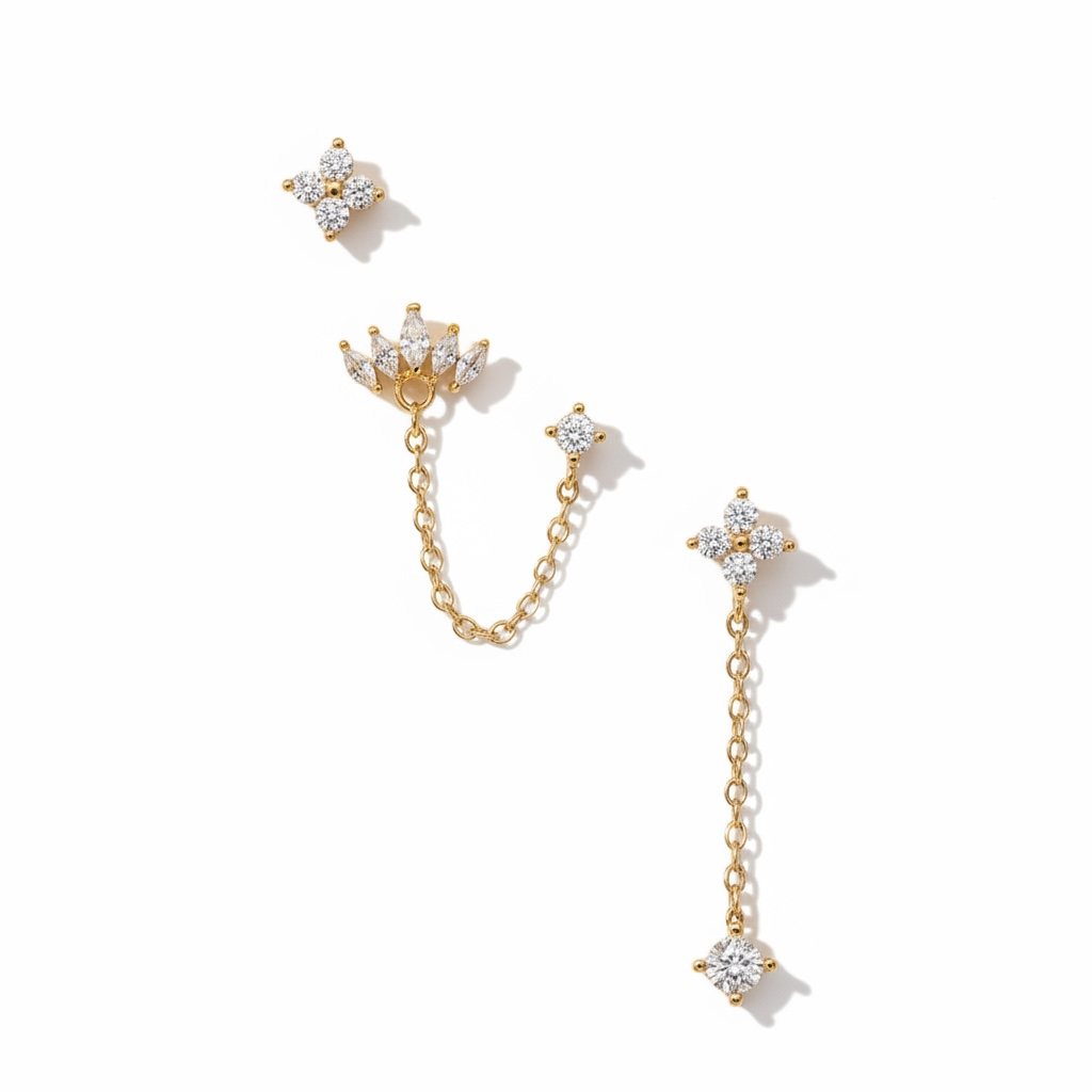 Set orecchini “Petali”