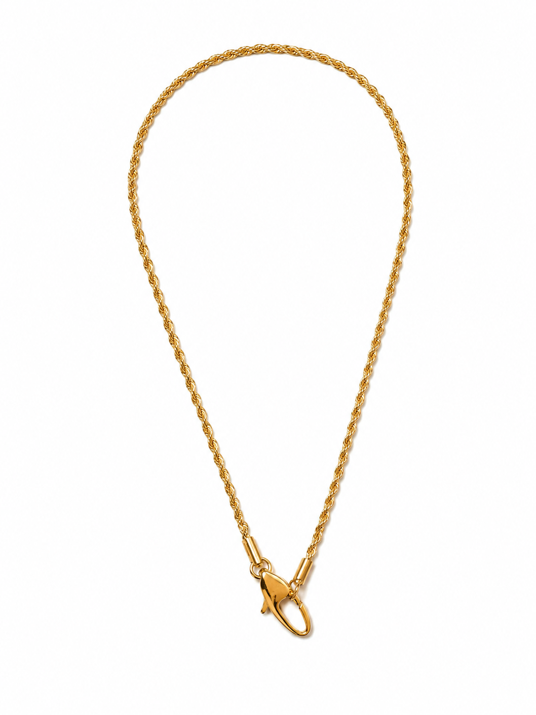 Collana Snake intreccio e chiusura