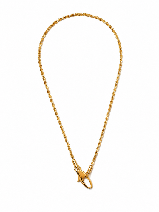 Collana Snake intreccio e chiusura