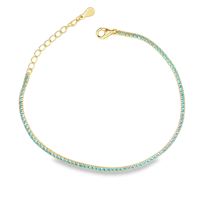 Bracciale tennis sottile