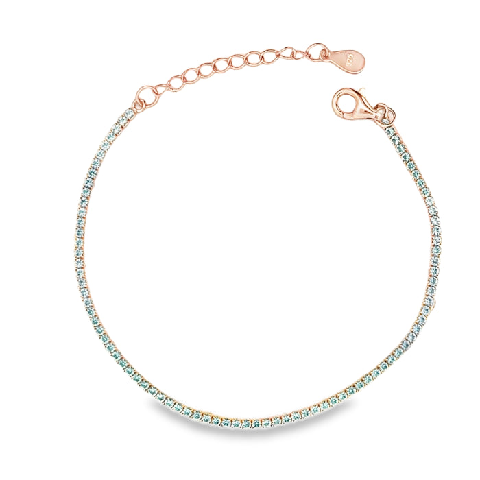 Bracciale tennis sottile