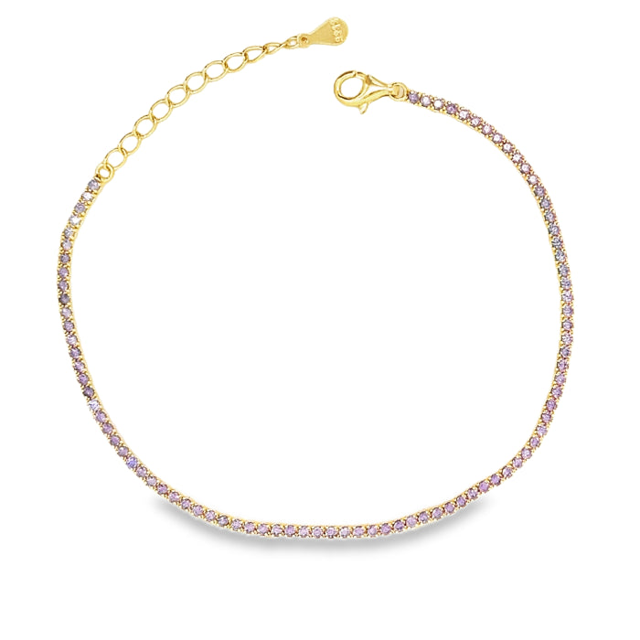 Bracciale tennis sottile