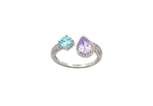Anello Double Lilla